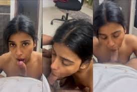 Lahore girl gives blowjob to her lover in Pakistani sex