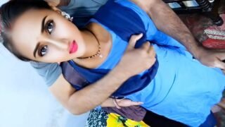 Indian Aunty Desi Hd Video | Teacher seduced her cute virgin student.