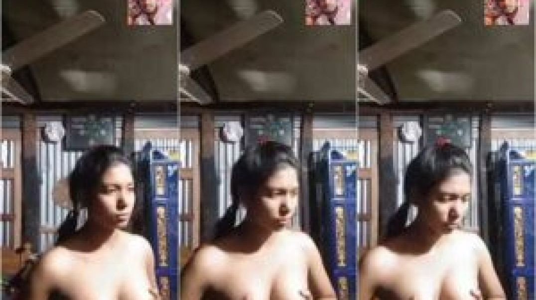Bangladeshi cute girl showing her boobies