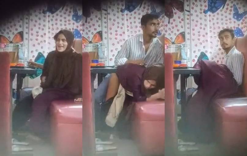 Hindi Aunty Number | Viral Muslim Hijabi Girl Fucking With Lo