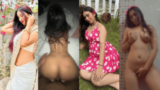 Hindi Aunty Names Girl | Sexy Indian Girl Presses Her Boobs in a