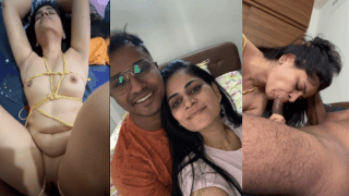 Desi Aunty Instagram | Annoying Wife Gets Roped, Legs on His Sh